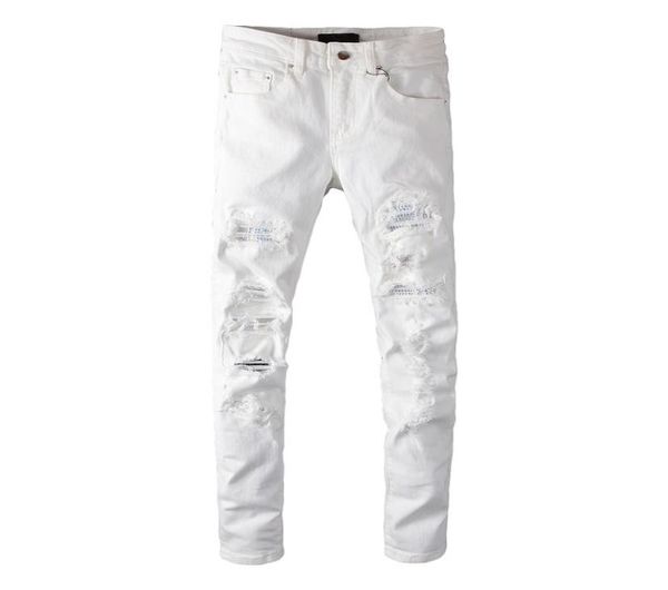 mens ripped distressed white jeans fashion designer slim fit washed motocycle denim pants panelled hip hop biker trousers p6968082, Blue
mens ripped distressed white jeans fashion designer slim fit washed motocycle denim pants panelled hip hop biker trousers p6968082, Blue