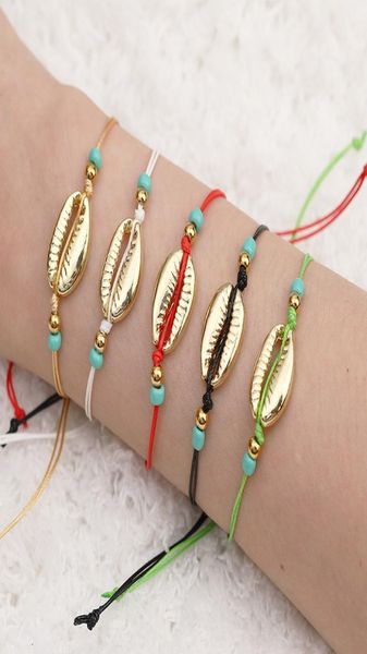 bohemian sea natura shell beach charm bracelet adjustable rope handmade braided bracelets men women personality jewerly car2180196, Golden;silver
bohemian sea natura shell beach charm bracelet adjustable rope handmade braided bracelets men women personality jewerly car2180196, Golden;silver