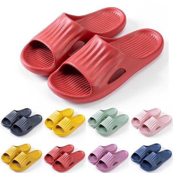 

non-brand women price lower slippers mens shoes red lemon yellow green pink purple blue men slipper bathroom wading shoe 36-45616, Black