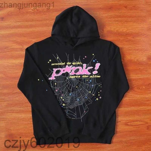 designer style spider 555555 hoodie jacket spi5er 555 pink fashion streetwear printed men's and women's couple's sweater hood, Black
designer style spider 555555 hoodie jacket spi5er 555 pink fashion streetwear printed men's and women's couple's sweater hood, Black