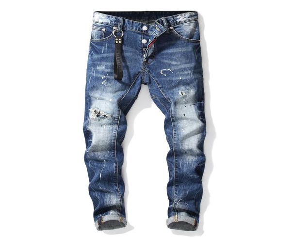 new style jeans men casual ripped hip hop pants paint blue straight jeans for male distressed denim trousers personality streetwea5989036
new style jeans men casual ripped hip hop pants paint blue straight jeans for male distressed denim trousers personality streetwea5989036