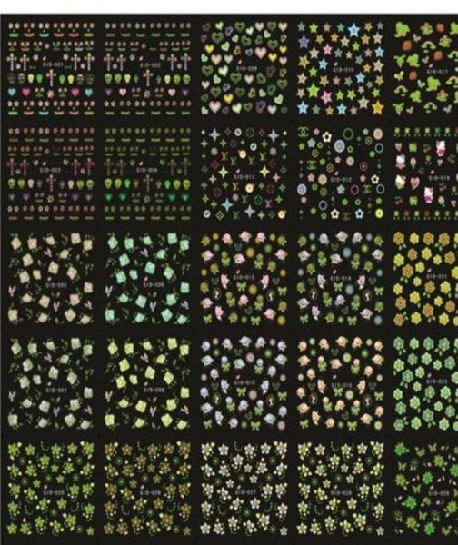 3d nail art decoration glow in the dark nail water decals 20pcslot 4in1 decor luminous nail water sticker nail decoration9258307, Black
3d nail art decoration glow in the dark nail water decals 20pcslot 4in1 decor luminous nail water sticker nail decoration9258307, Black