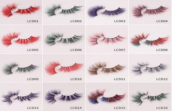 25mm colored 5d mink false eyelashes 17style thick eyelashes luxury colorful natural cosplay imitated mink thin eyelashes5876670
25mm colored 5d mink false eyelashes 17style thick eyelashes luxury colorful natural cosplay imitated mink thin eyelashes5876670