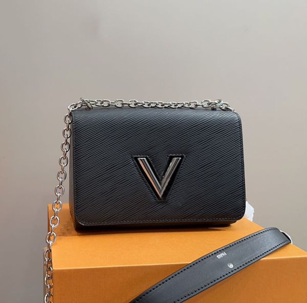 10a designer bag women twists shoulder bag genuine leather cross body bag rotate metal letters gold and silver chain handbag woman brand mes
10a designer bag women twists shoulder bag genuine leather cross body bag rotate metal letters gold and silver chain handbag woman brand mes