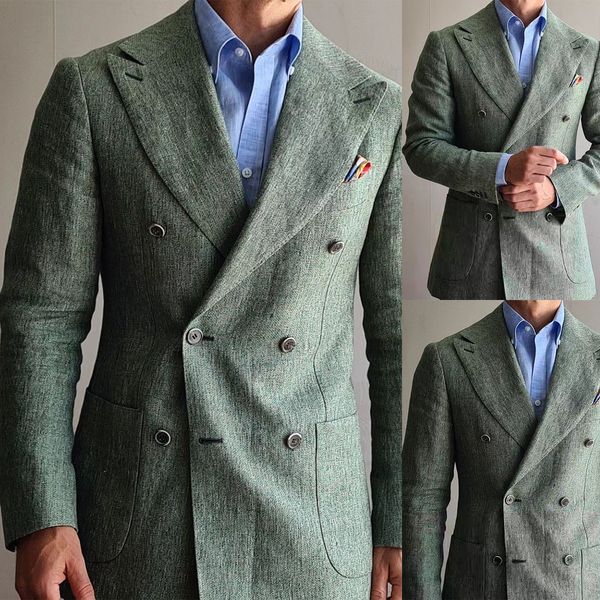 luxury men's suits coat peaked lapel tuxedos double breasted groom wear for wedding evening party prom only blazer customize, Black;gray
luxury men's suits coat peaked lapel tuxedos double breasted groom wear for wedding evening party prom only blazer customize, Black;gray