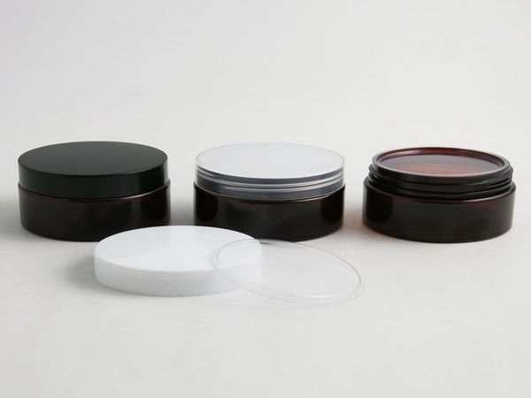 24 x 100g empty amber cosmetic cream containers cream jars 100cc 100ml for cosmetics packaging plastic bottles with plastic cap5071605
24 x 100g empty amber cosmetic cream containers cream jars 100cc 100ml for cosmetics packaging plastic bottles with plastic cap5071605