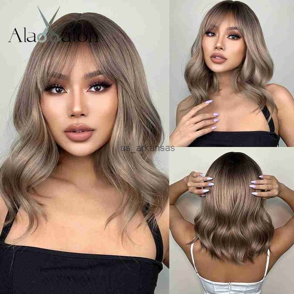 synthetic wigs alan eaton medium brown wavy synthetic natural hair wigs for women afro wigs with bangs cute bob wigs heat resistant daily pa, Black
synthetic wigs alan eaton medium brown wavy synthetic natural hair wigs for women afro wigs with bangs cute bob wigs heat resistant daily pa, Black