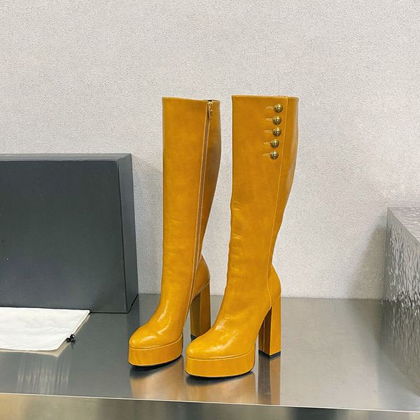 brune pumps lether knee boots pointed toe block chunky heels leather sole for grils women luxury designer botton fashion shoes factory footw, Black
brune pumps lether knee boots pointed toe block chunky heels leather sole for grils women luxury designer botton fashion shoes factory footw, Black