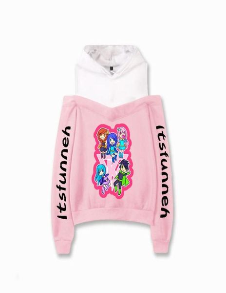 women's hoodies & sweatshirts blogger itsfunneh game -shoulder sweatshirt 2021 printed women casual autumn pullovers kawaii picture7108, Black
women's hoodies & sweatshirts blogger itsfunneh game -shoulder sweatshirt 2021 printed women casual autumn pullovers kawaii picture7108, Black