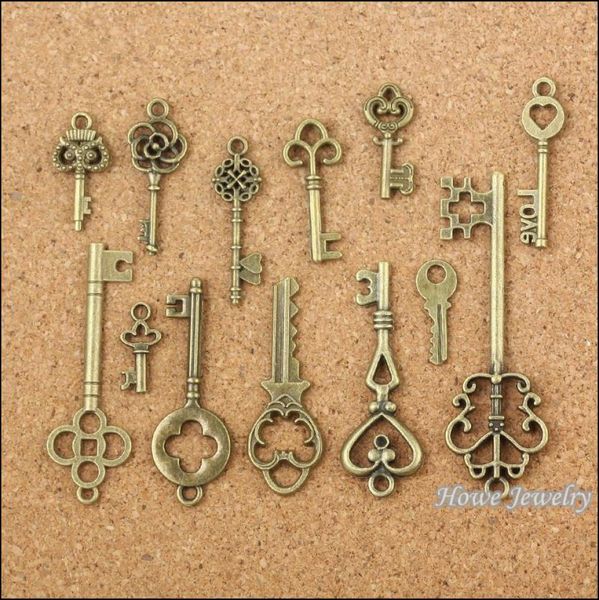 whole 39 pcs vintage charms mixed keys pendant antique bronze fit bracelets necklace diy metal jewelry making 100118746089, Silver
whole 39 pcs vintage charms mixed keys pendant antique bronze fit bracelets necklace diy metal jewelry making 100118746089, Silver