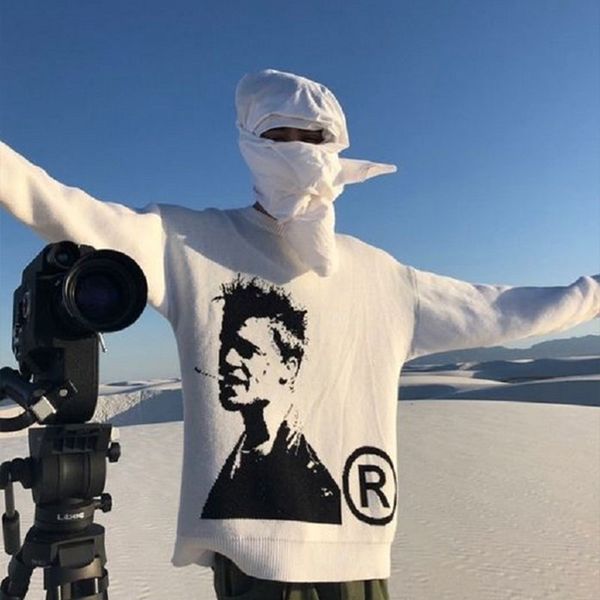 women's sweaters black goth men oversized women y2k sweaters winter knitted vintage sweater harajuku streetwear pullovers knitwear pun, White;black
women's sweaters black goth men oversized women y2k sweaters winter knitted vintage sweater harajuku streetwear pullovers knitwear pun, White;black