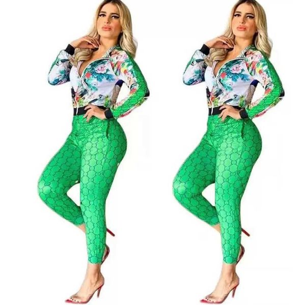 women zipper two piece pants tracksuit outfits fashion printed zipper jacket and sweatpants sets, White
women zipper two piece pants tracksuit outfits fashion printed zipper jacket and sweatpants sets, White