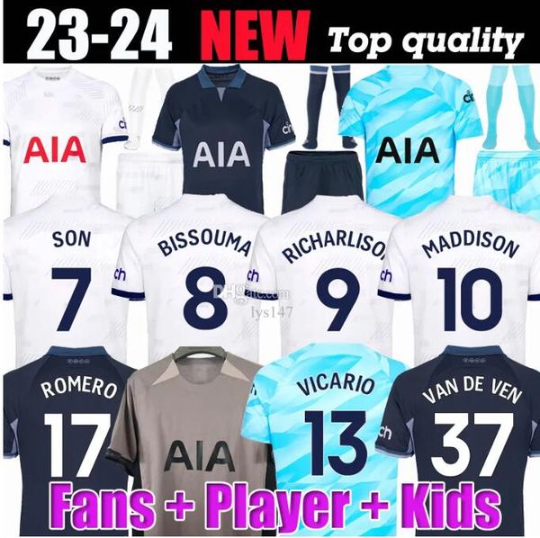 tottenham 23 24 kane son richarlison soccer jerseys pedro porro kulusevski hojbjerg away perisic danjuma romero football kit shirt bentancur, Black;yellow
tottenham 23 24 kane son richarlison soccer jerseys pedro porro kulusevski hojbjerg away perisic danjuma romero football kit shirt bentancur, Black;yellow