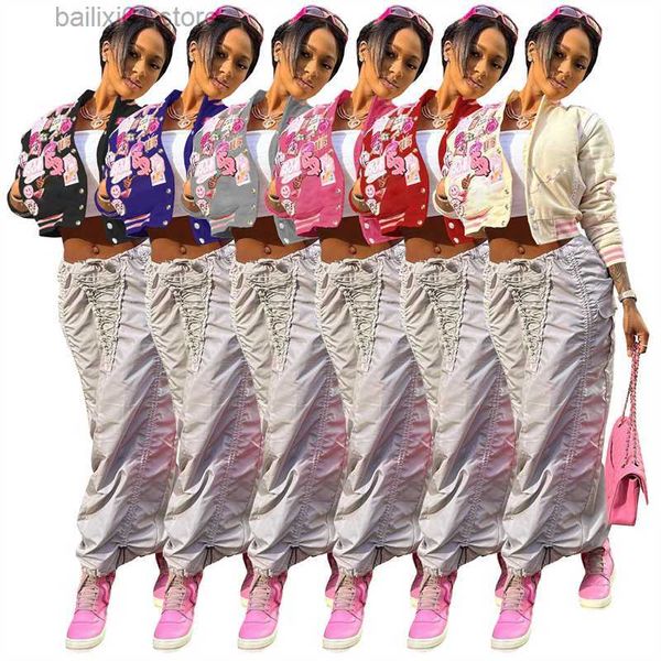 women's jackets cartoon letter print wool baseball jacket 2023 spring women long sleeve single breasted short coat fashion casual stree, Black;brown
women's jackets cartoon letter print wool baseball jacket 2023 spring women long sleeve single breasted short coat fashion casual stree, Black;brown