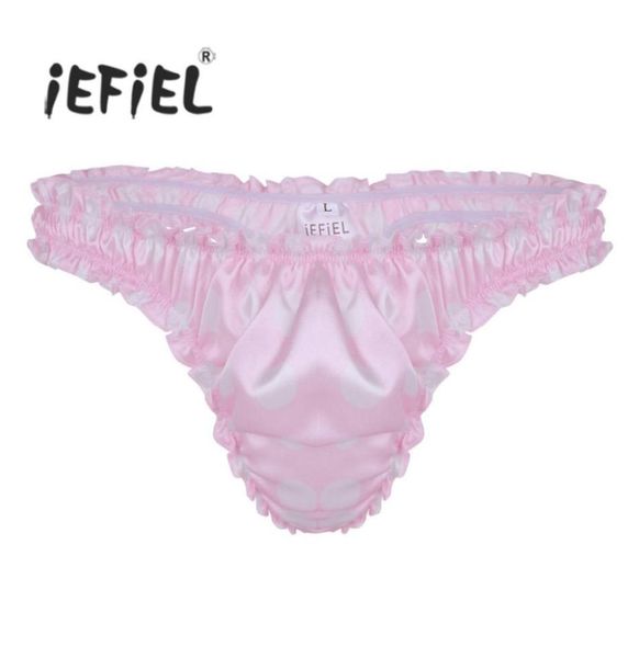 mens lingerie soft satin polka dot shiny ruffled frilly sissy underwear high cut low rise bikini briefs thong gay panties8835485, Black;white
mens lingerie soft satin polka dot shiny ruffled frilly sissy underwear high cut low rise bikini briefs thong gay panties8835485, Black;white