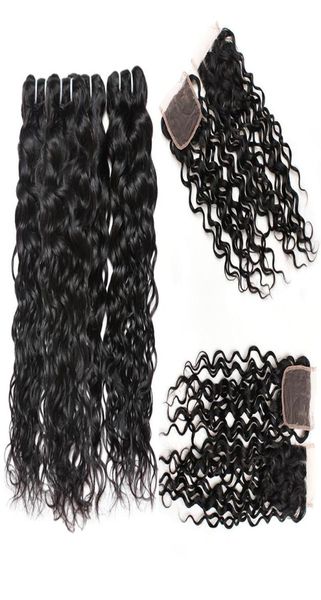 brazilian human hair 4 bundles with closure 8a brazilian water wave with 4x4 lace closure wet and wavy human hair weave3016935, Black
brazilian human hair 4 bundles with closure 8a brazilian water wave with 4x4 lace closure wet and wavy human hair weave3016935, Black