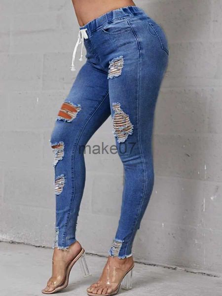 women's jeans plus size highwaist high stretchy ripped distressed jeans denim casual solid basic women elastic waist daily trousers j23, Blue
women's jeans plus size highwaist high stretchy ripped distressed jeans denim casual solid basic women elastic waist daily trousers j23, Blue