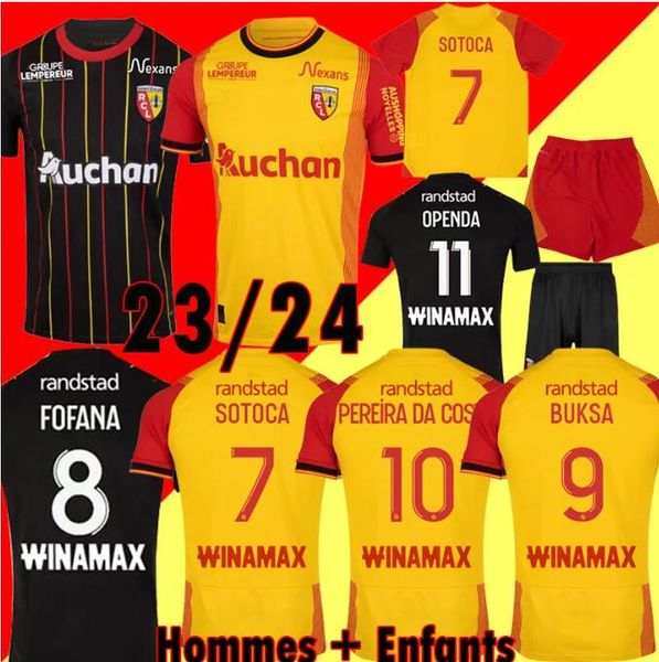 23 24 maillot rc lens soccer jerseys saint barbe special kakuta openda sotoca fofana said fortes thomasson football shirts 2023 2024 kids ho, Black;yellow
23 24 maillot rc lens soccer jerseys saint barbe special kakuta openda sotoca fofana said fortes thomasson football shirts 2023 2024 kids ho, Black;yellow