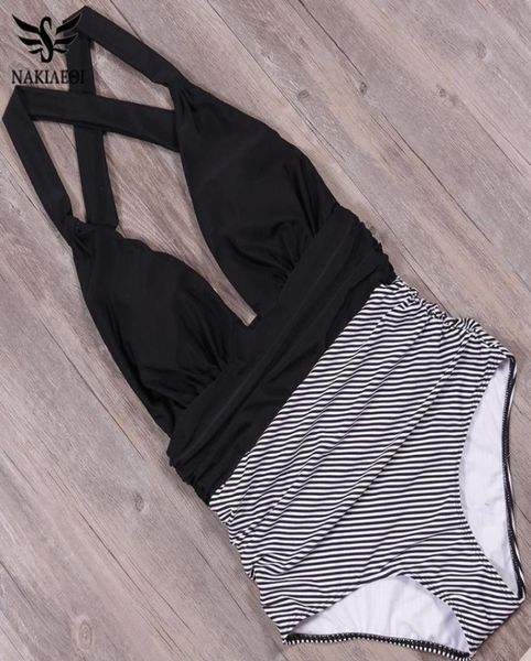nakiaeoi 2019 new one piece swimsuit plus size swimwear women high waisted bathing suits beachwear backless swim wear s2xl m9987500, White;black
nakiaeoi 2019 new one piece swimsuit plus size swimwear women high waisted bathing suits beachwear backless swim wear s2xl m9987500, White;black