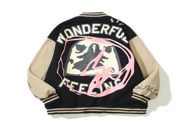 travis mens outwear jackets baseball uniform scott jack hip hop streetwear slim embroidery men coat v neck printing hooded star co5387724, Black;brown 
travis mens outwear jackets baseball uniform scott jack hip hop streetwear slim embroidery men coat v neck printing hooded star co5387724, Black;brown