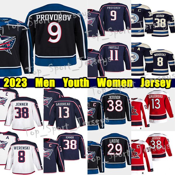 #9 ivan provorov reverse retro hockey jersey #13 johnny gaudreau boone jenner patrik laine elvis merzlikins zach werenski mathieu olivier ad, Black;red
#9 ivan provorov reverse retro hockey jersey #13 johnny gaudreau boone jenner patrik laine elvis merzlikins zach werenski mathieu olivier ad, Black;red