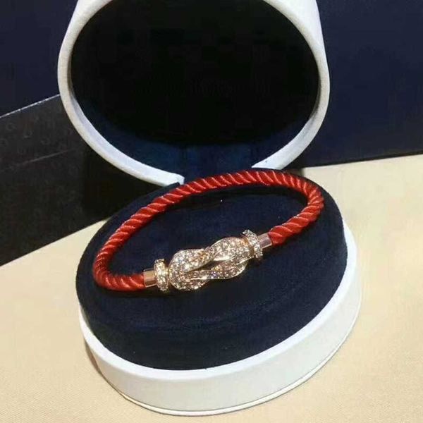 designer bracelet luxury lucky red rope v gold full diamond horseshoe buckle octagonal buckle handrope couple friend bracelet female, Golden;silver
designer bracelet luxury lucky red rope v gold full diamond horseshoe buckle octagonal buckle handrope couple friend bracelet female, Golden;silver