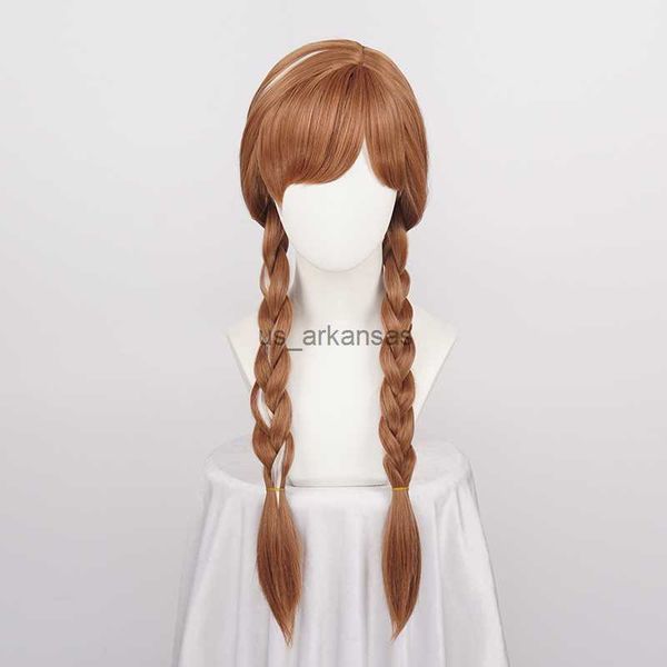 synthetic wigs halloween women princess anna wig brown braids party synthetic hair + wig cap hkd230818, Black
synthetic wigs halloween women princess anna wig brown braids party synthetic hair + wig cap hkd230818, Black