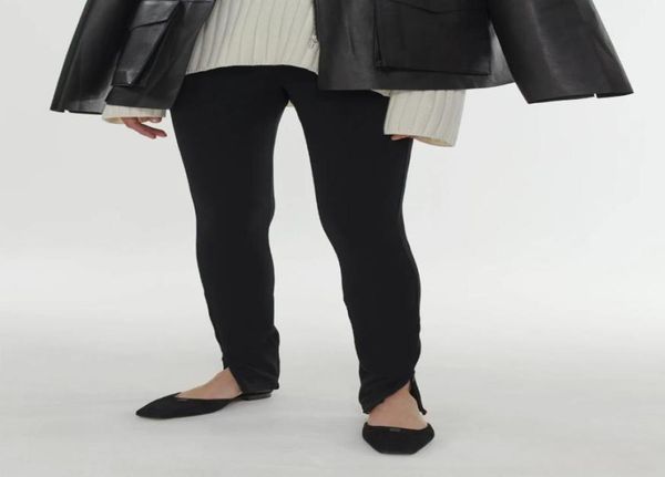 toteme women legging pants cork skinny viscose black color zipper decoration elastic anklelength high street6514674, Black;white
toteme women legging pants cork skinny viscose black color zipper decoration elastic anklelength high street6514674, Black;white