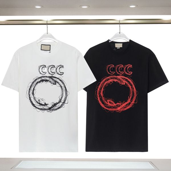 paris designer men's t-shirt european and american brand casual short sleeved round neck shirt men's clothing front and back print, White;black
paris designer men's t-shirt european and american brand casual short sleeved round neck shirt men's clothing front and back print, White;black