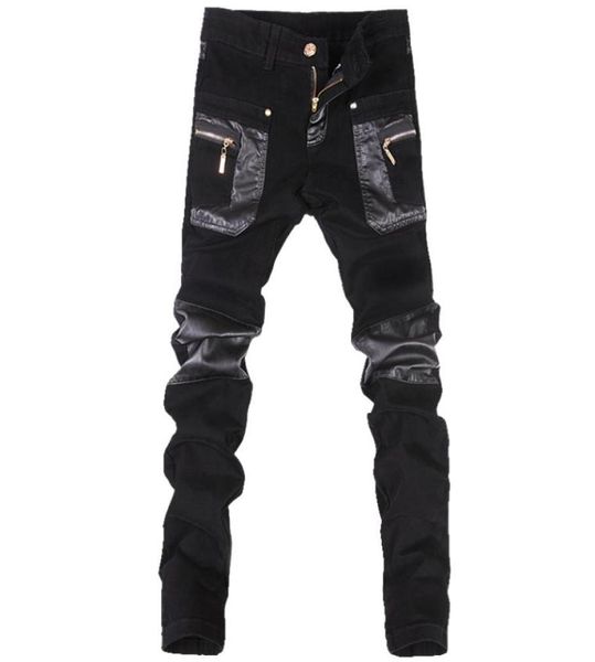 whole korean style cool fashion mens punk pants with leather zippers black color tight skenny plus size 33 34 36 rock trouser3194602
whole korean style cool fashion mens punk pants with leather zippers black color tight skenny plus size 33 34 36 rock trouser3194602