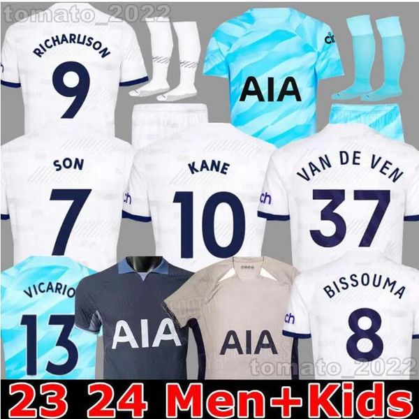 men kids 23 24 son soccer jerseys 2023 2024 jersey football shirt third maddison lloris romero perisic kulusevski bentancur kane bryan pedro, Black;yellow
men kids 23 24 son soccer jerseys 2023 2024 jersey football shirt third maddison lloris romero perisic kulusevski bentancur kane bryan pedro, Black;yellow