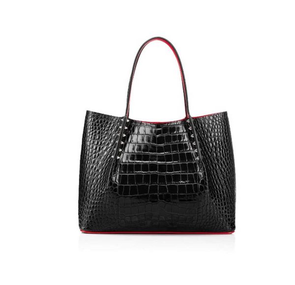 fashion bag cabata designer totes rivet genuine leather red bottom handbag composite handbags famous purse shopping bags black french minori
fashion bag cabata designer totes rivet genuine leather red bottom handbag composite handbags famous purse shopping bags black french minori