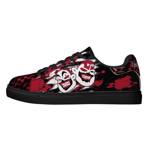 diy shoes men's casual shoes women's outdoor shoes custom shoes black and white shoe body and red embellishments with cartoon char
diy shoes men's casual shoes women's outdoor shoes custom shoes black and white shoe body and red embellishments with cartoon char