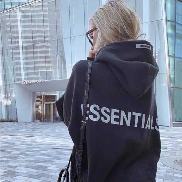 ess hoodie essentials reflective letter pullover hooded sweater women fashion brand fog american high street loose lovers wear men, Black
ess hoodie essentials reflective letter pullover hooded sweater women fashion brand fog american high street loose lovers wear men, Black