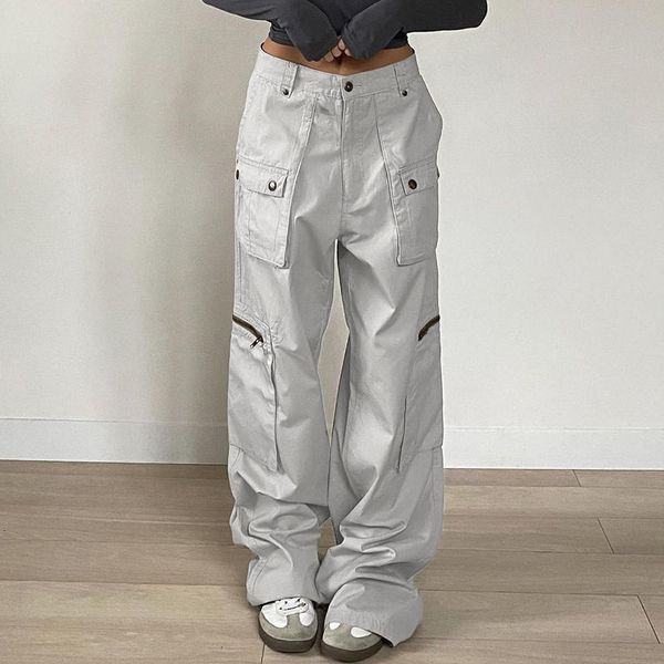 women's pants s deeptown 90s vintage y2k cargo pant gray baggy wide japanese streetwear hippie casual trousers korean fashion aesthetic, Black;white
women's pants s deeptown 90s vintage y2k cargo pant gray baggy wide japanese streetwear hippie casual trousers korean fashion aesthetic, Black;white