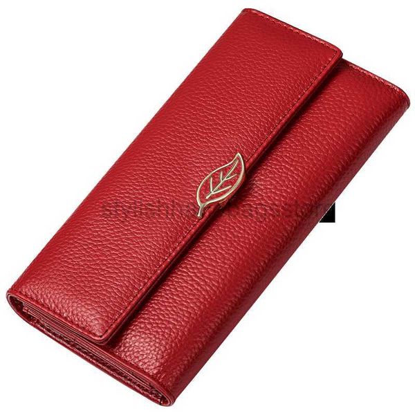 wallets genuine leather 3-fold women's wallet long rfid card holder large capacity phone bag coin wallet leaf design women's walle, Red;black
wallets genuine leather 3-fold women's wallet long rfid card holder large capacity phone bag coin wallet leaf design women's walle, Red;black