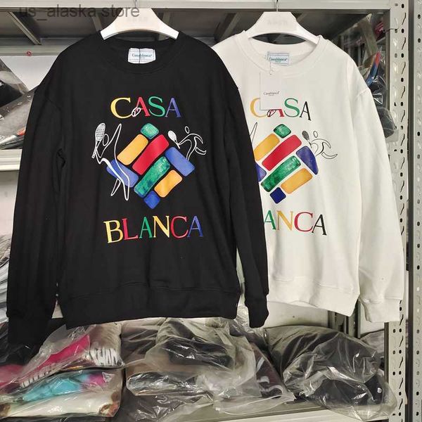 men's hoodies sweatshirts 2023 black white casablanca sweatshirts colorful splic square tennis court print pattern hoodie for men women
men's hoodies sweatshirts 2023 black white casablanca sweatshirts colorful splic square tennis court print pattern hoodie for men women