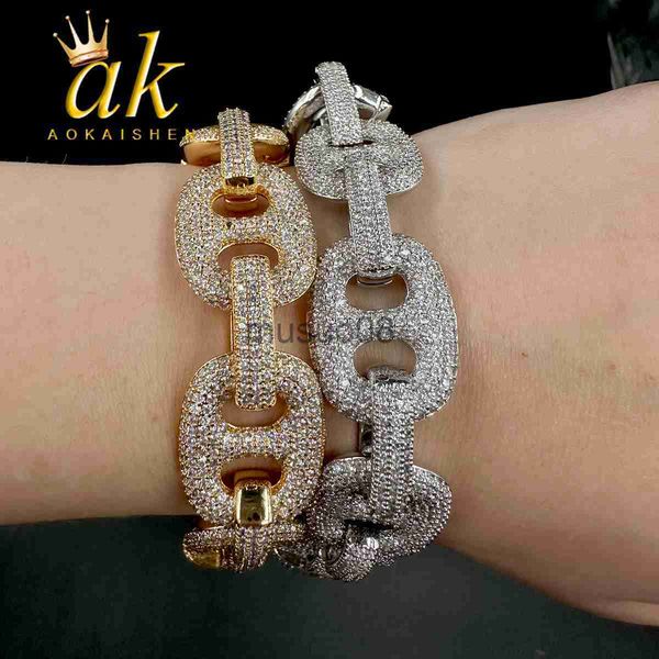 bangle aokaishen iced out number 8 cuban link bracelet for men prong setting real copper cubic zirconia hip hop jewelry j230819, Black
bangle aokaishen iced out number 8 cuban link bracelet for men prong setting real copper cubic zirconia hip hop jewelry j230819, Black