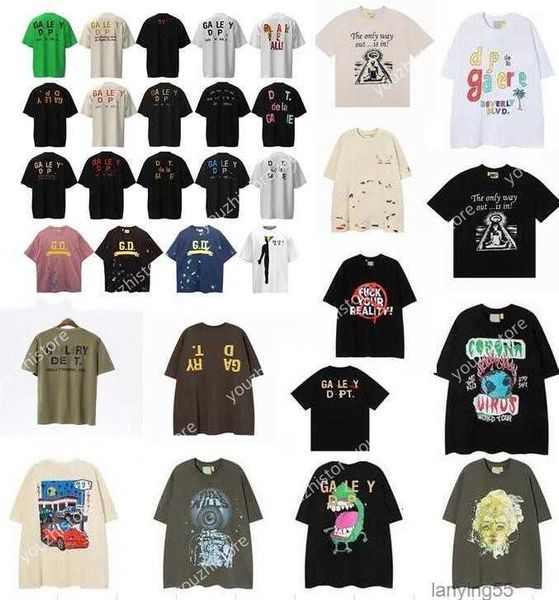 men's t-shirts galleryes depts designer summer gallary shirt alphabet printed star same round neck short sleeve t-shirt for men and wom, White;black
men's t-shirts galleryes depts designer summer gallary shirt alphabet printed star same round neck short sleeve t-shirt for men and wom, White;black