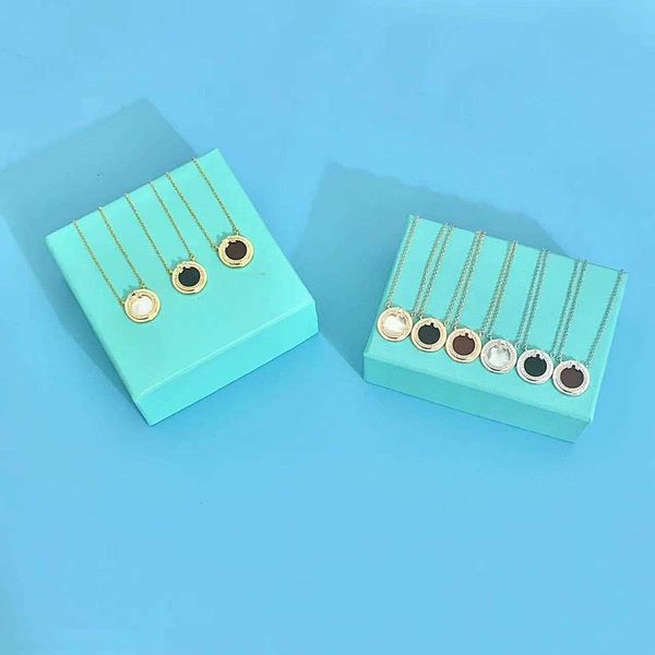 high tiffay s925 sterling silver double t necklace mother of pearl shell round cake small diamonds pendant light luxury chain, Black
high tiffay s925 sterling silver double t necklace mother of pearl shell round cake small diamonds pendant light luxury chain, Black