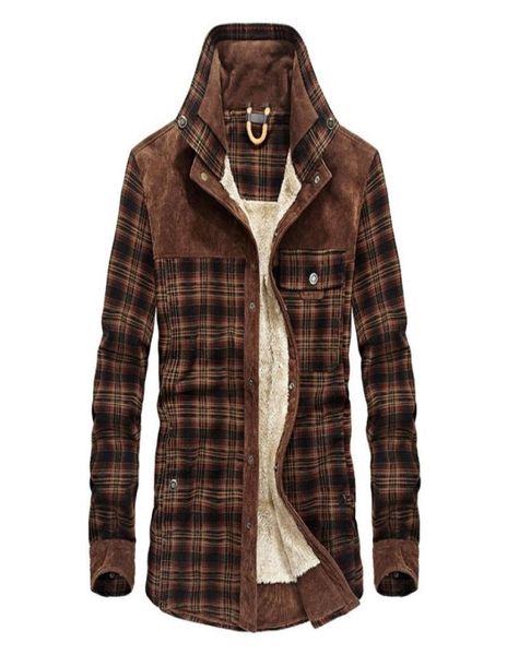 men039s warm jacket fleece thick army coat autumn winter plaid jacket men slim fit clothing mens brand clothing3894916, Black;brown
men039s warm jacket fleece thick army coat autumn winter plaid jacket men slim fit clothing mens brand clothing3894916, Black;brown