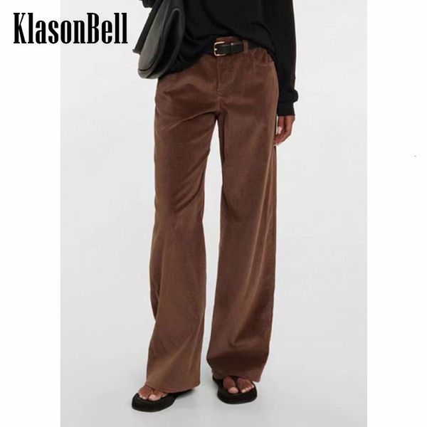 women's pants s 66 klasonbell fashion corduroy straight pant without belt 230818, Black;white
women's pants s 66 klasonbell fashion corduroy straight pant without belt 230818, Black;white