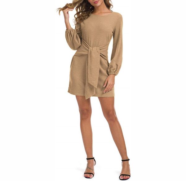 winter new style women039s waist closing long sleeve bandage solid color large dress comfortable and fashionable7975149, Black;gray
winter new style women039s waist closing long sleeve bandage solid color large dress comfortable and fashionable7975149, Black;gray
