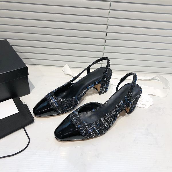 sandals 2023 summer style small fragrance color matching thick heel baotou back empty women's high heels sandals 230818, Black
sandals 2023 summer style small fragrance color matching thick heel baotou back empty women's high heels sandals 230818, Black