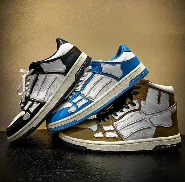 athletic shoes skelet bones runner women men sports shoes retro sneakers skel low casual shoes genuine leather lace up trainer shoes, Black
athletic shoes skelet bones runner women men sports shoes retro sneakers skel low casual shoes genuine leather lace up trainer shoes, Black