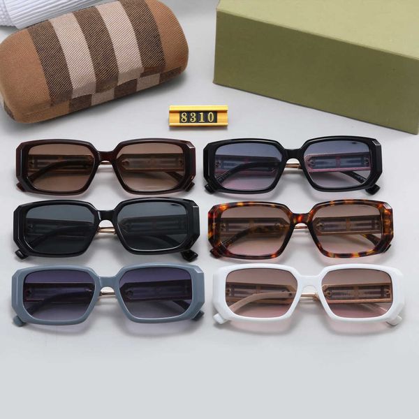 men designer sunglasses for women burberr luxury 8310 classics fashion matching driving beach shading uv protection polarized glasses gift, White;black
men designer sunglasses for women burberr luxury 8310 classics fashion matching driving beach shading uv protection polarized glasses gift, White;black