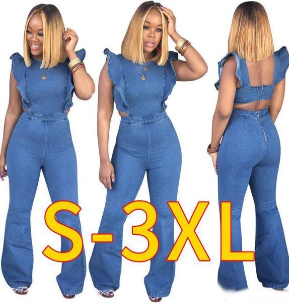 women ruffles side splicing high waist cut out back wide leg jumpsuit vintage club party jean romper playsuit plus size2028092, Black;white
women ruffles side splicing high waist cut out back wide leg jumpsuit vintage club party jean romper playsuit plus size2028092, Black;white