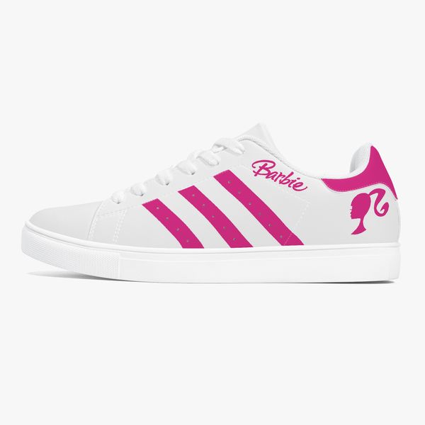 diy shoes men's casual shoes women's outdoor shoes custom shoes pink shoes white shoe body and pink stripes paired with pink chara
diy shoes men's casual shoes women's outdoor shoes custom shoes pink shoes white shoe body and pink stripes paired with pink chara