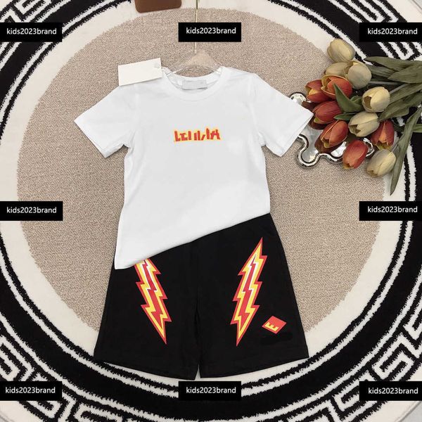 kids clothes child sets baby products 2pcs fashion letter logo t-shirt and flash print shorts new arrival size 100-150 cm mar10, White
kids clothes child sets baby products 2pcs fashion letter logo t-shirt and flash print shorts new arrival size 100-150 cm mar10, White