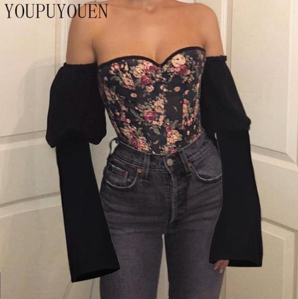 corset shirt crop fashion blouses ladies long sleeve tube floral off shoulder blouse 2020 summer new womens shirts6565100, White
corset shirt crop fashion blouses ladies long sleeve tube floral off shoulder blouse 2020 summer new womens shirts6565100, White